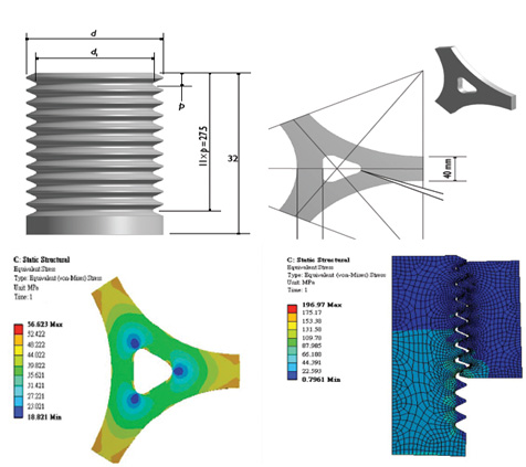 تحلیل تنش ansys